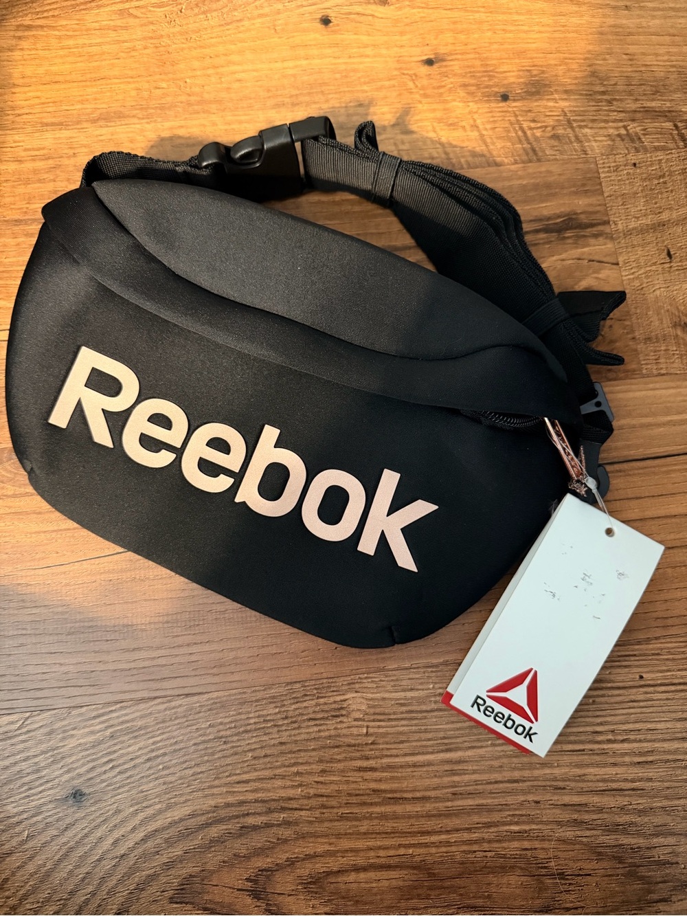 Reebok Black Waist Bag